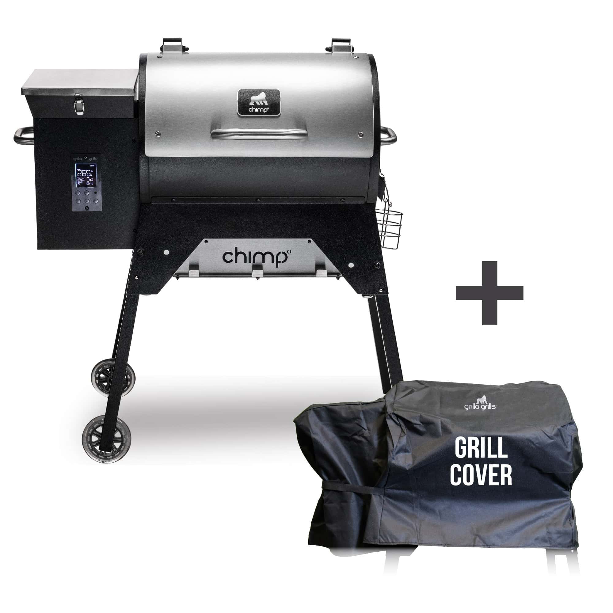 chimp tailgater wifi wood pellet grill chimp tailgater wifi wood pellet grill