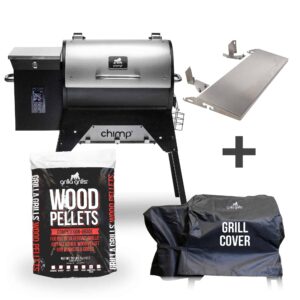 chimp tailgater wifi wood pellet grill