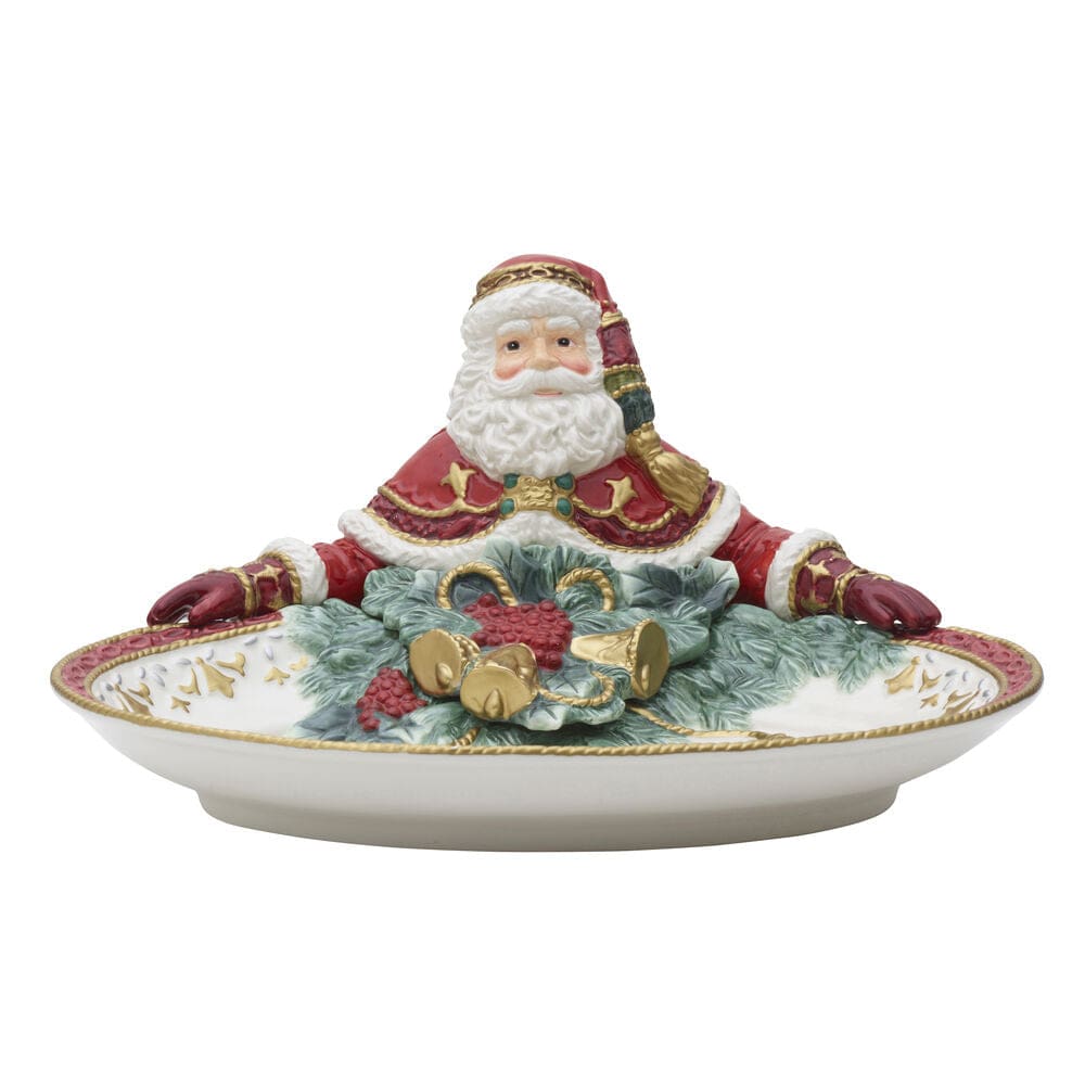 noel holiday santa serving bowl noel holiday santa serving bowl