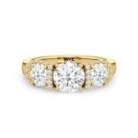 the fulton three stone ring