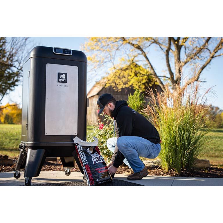 mammoth vertical pellet smoker mammoth vertical pellet smoker