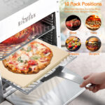 1500℉ Portable Infrared Steak Grill with Pizza Stone, Stainless Steel- 16 Inch - Image 4