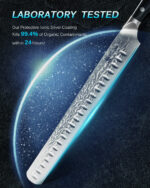 12" Brisket Slicing Knife VG10 with Silver-ion Coating | Gin Series - Image 3