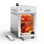 1500℉ Portable Infrared Steak Grill with Pizza Stone, Stainless Steel- 16 Inch - Image 2