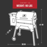 Chimp Tailgater WiFi Wood Pellet Grill - Image 9