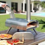 12" Wood Pellet Pizza Oven, Black/Sliver - Image 8