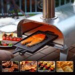 12" Wood Pellet Pizza Oven, Black/Sliver - Image 4