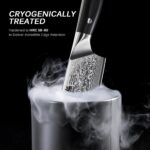 7" Nakiri Knife VG-10 Damascus Steel | Shogun Series - Image 7