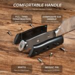 7" Nakiri Knife VG-10 Damascus Steel | Shogun Series - Image 6