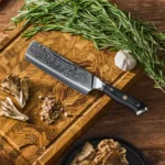 7" Nakiri Knife VG-10 Damascus Steel | Shogun Series