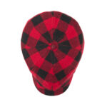 The Buffalo Insulated Baker Boy - Red and Black Plaid - Image 4