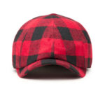 The Buffalo Insulated Baker Boy - Red and Black Plaid - Image 6