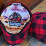 The Buffalo Insulated Baker Boy - Red and Black Plaid - Image 3