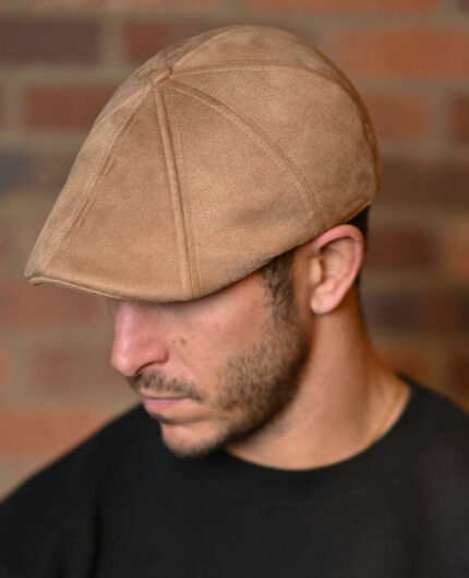 The Suede Peaky - Tan