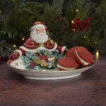 Noel Holiday Santa Serving Bowl - Image 4