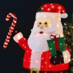 Lighted Pop-Up Santa Claus Outdoor Christmas Decoration w/ LED Lights - Image 5