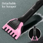 39" Extendable Snow Brush with Squeegee and Ice Scraper - Image 6