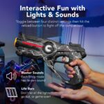 Set of 4 Rechargeable Laser Tag Blasters w/ Docking Station, No Vests Needed - Image 3